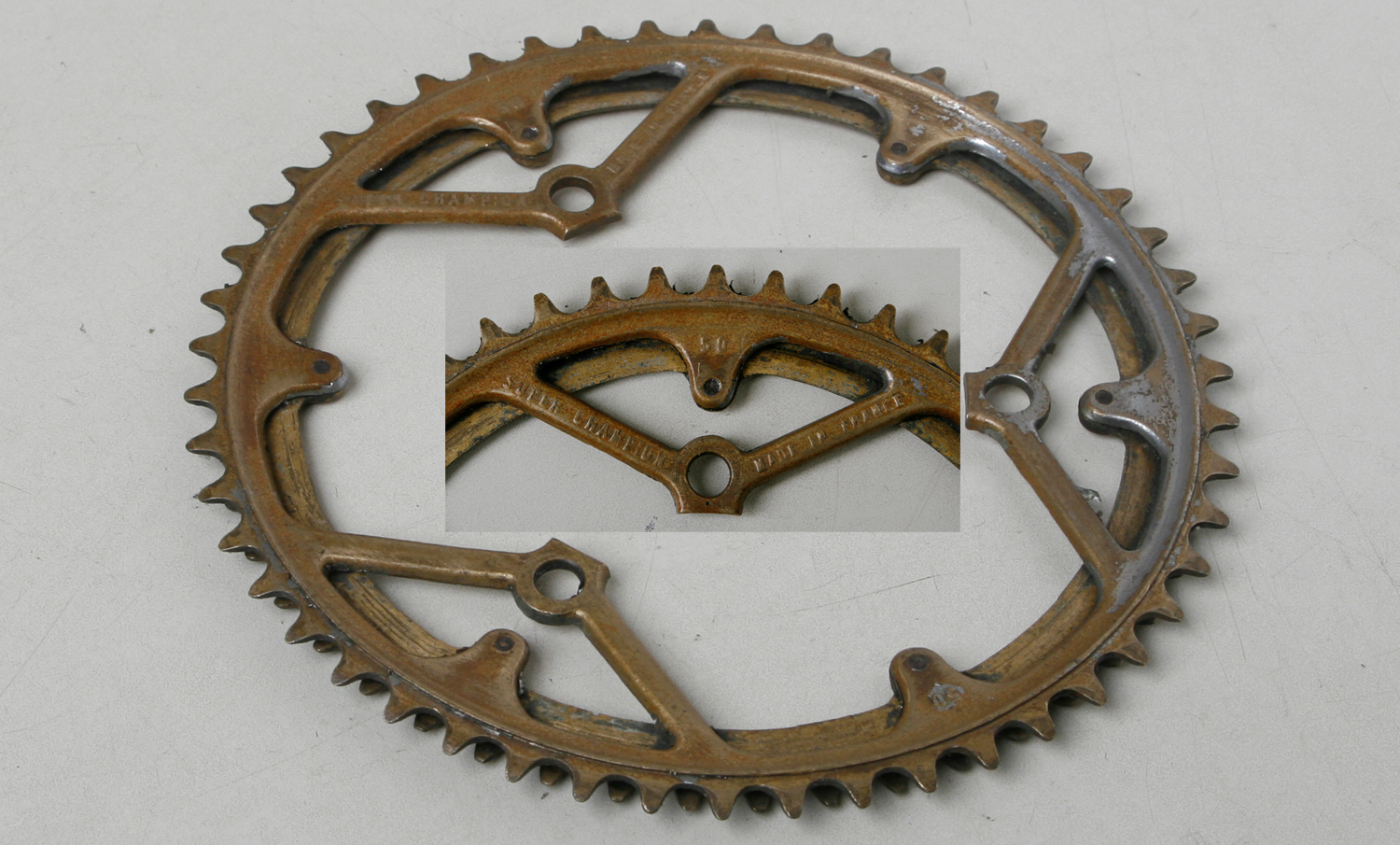 Calee キャリーTHE STARS & STRIPES CHAIN RING Hilary Stone Classic Corner Chainrings